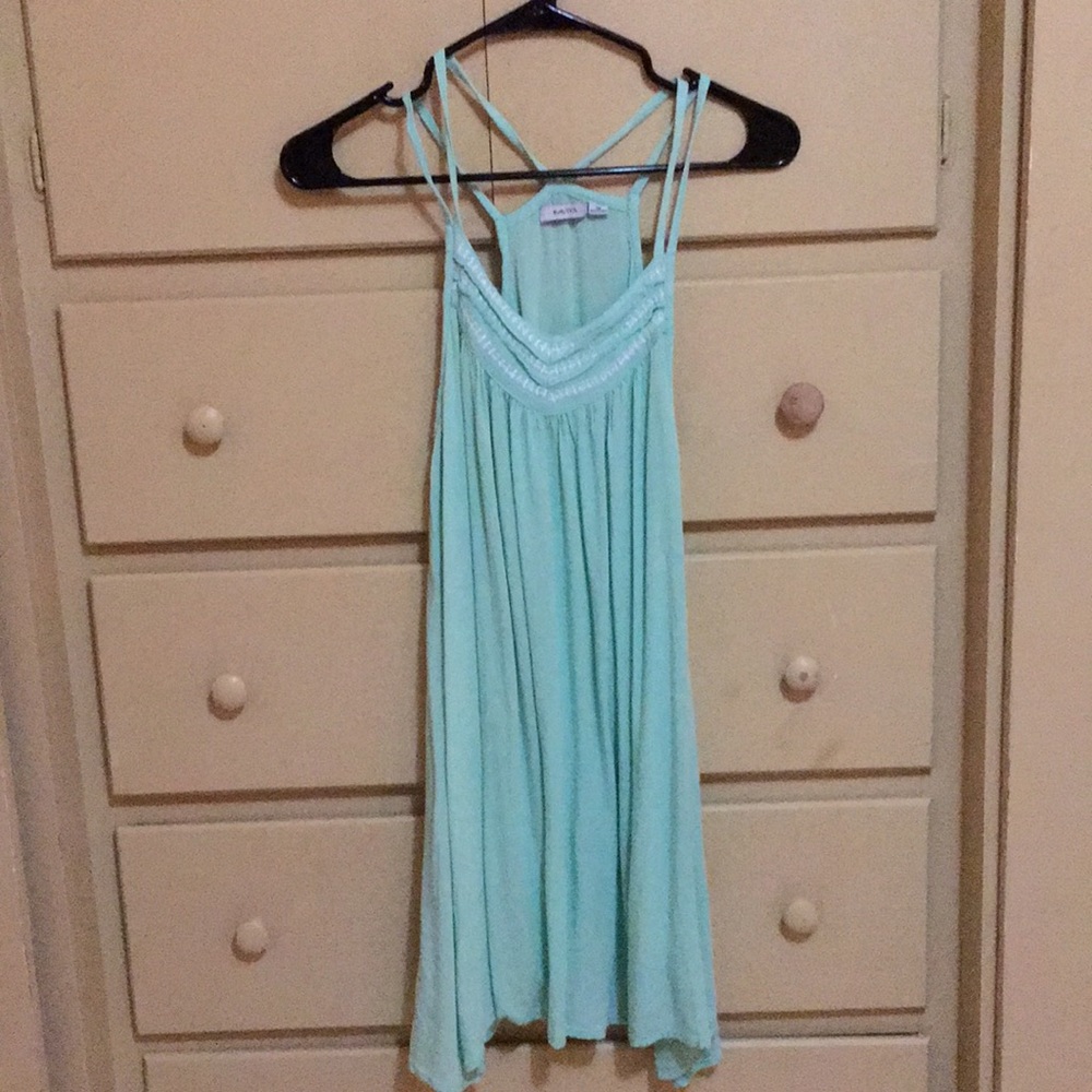 Blue dress